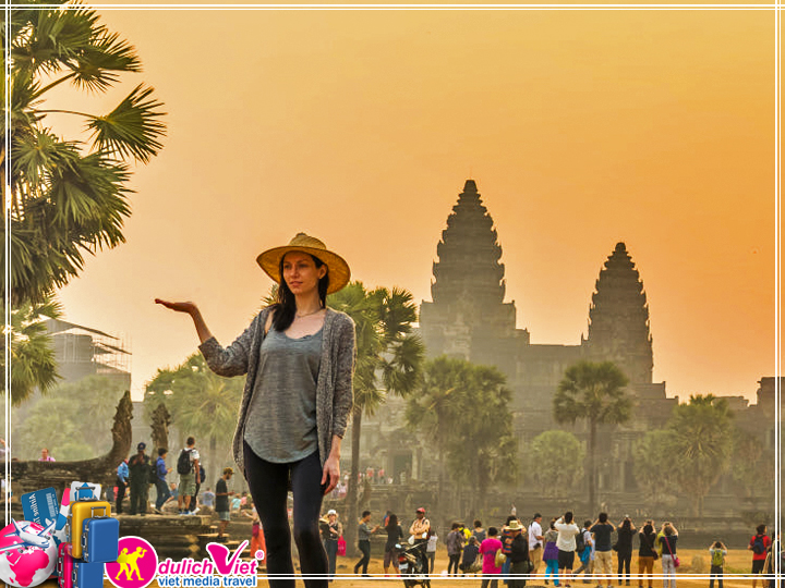 Du lịch Campuchia Siêm Riệp - Phnompenh khởi hành từ Sài Gòn giá tốt